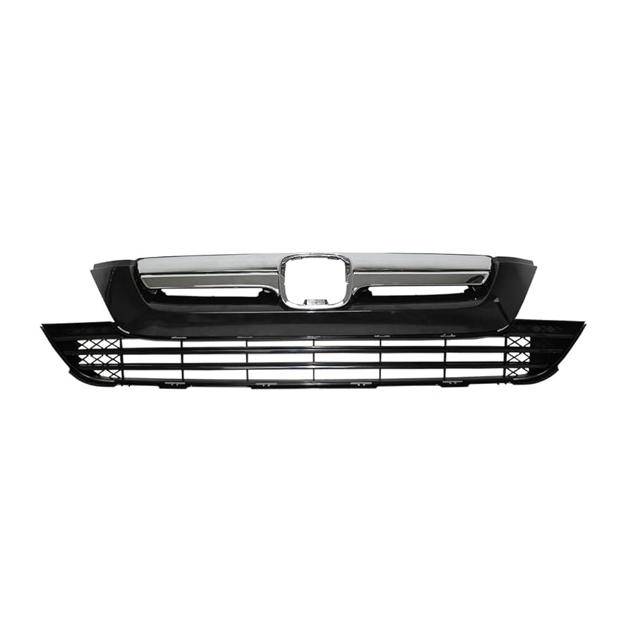 Amazon.com: ZXMOTO 2007 2008 2009 Honda CRV 前上下保險桿格柵